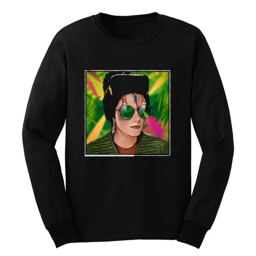 Murder Lizard Woman Spy With Sunglasses Tropical Au Long Sleeve