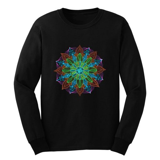 Neon Mandala Long Sleeve