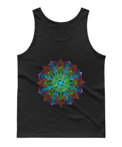 Neon Mandala Tank Top