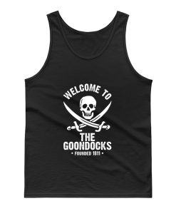 Never Say Die Skull Pirate Tank Top