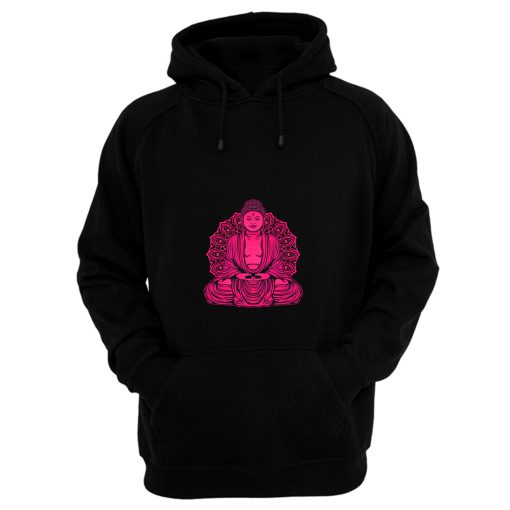 New Wave Neon Buddha Hoodie