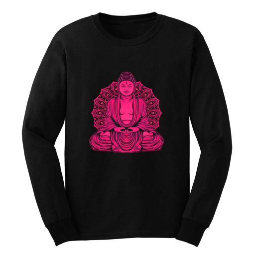 New Wave Neon Buddha Long Sleeve