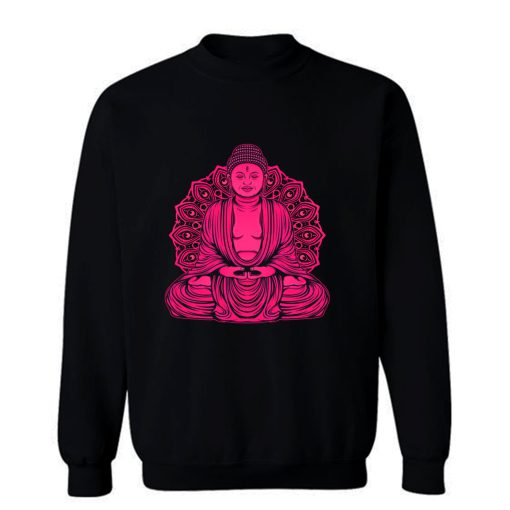 New Wave Neon Buddha Sweatshirt