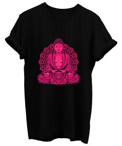 New Wave Neon Buddha T Shirt