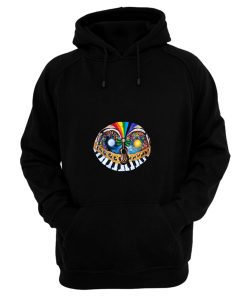 Night And Day Musical Balcony Landscape Hoodie