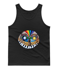 Night And Day Musical Balcony Landscape Tank Top