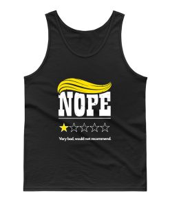 Nope Trump Hair Tank Top