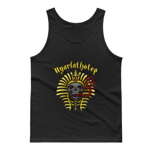 Nyarlathotep Skull Tank Top