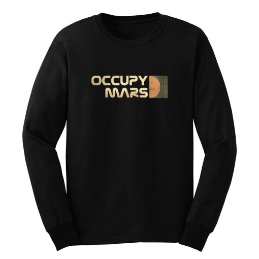 Occupy Mars Retro Long Sleeve