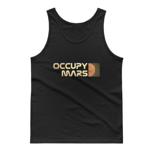 Occupy Mars Retro Tank Top