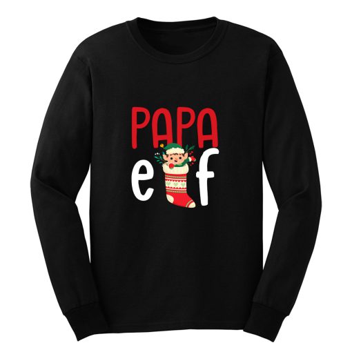 Papa Elf Long Sleeve