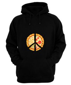 Peace A Pizza Hoodie