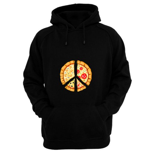 Peace A Pizza Hoodie