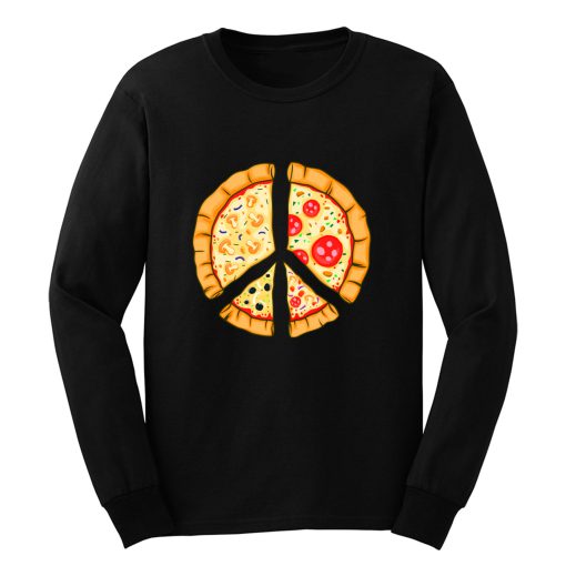 Peace A Pizza Long Sleeve