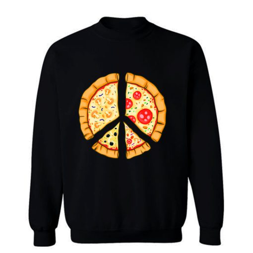 Peace A Pizza Sweatshirt