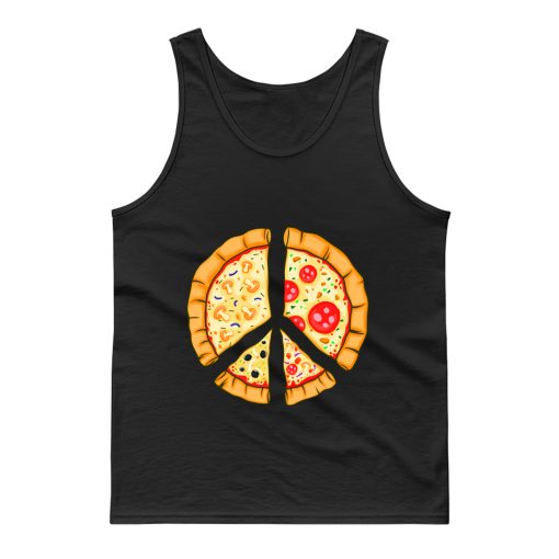 Peace A Pizza Tank Top