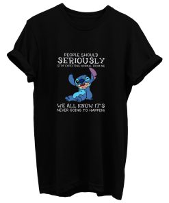 People Should Not Expecting Normal From Me Stitch T Shirt