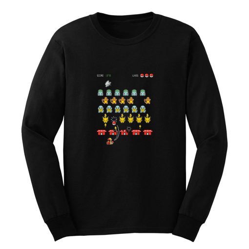 Pokeinvaders Long Sleeve