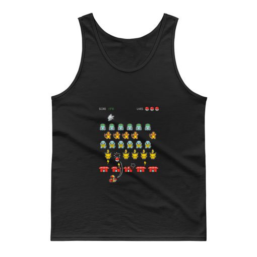 Pokeinvaders Tank Top