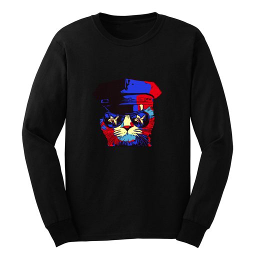 Police Cat Hat Long Sleeve