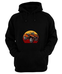 Quad Driver Atv Biker Hoodie