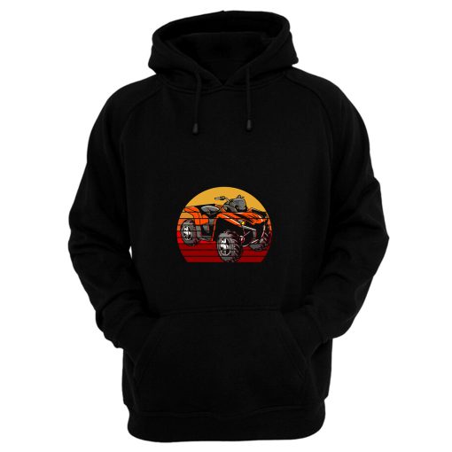 Quad Driver Atv Biker Hoodie