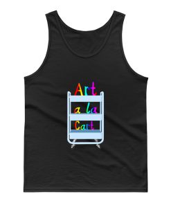 Rainbow Art A La Cart Teacher Tank Top