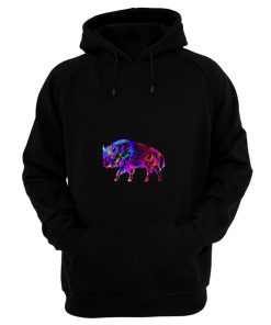 Rainbow Buffalo Hoodie