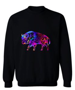 Rainbow Buffalo Sweatshirt