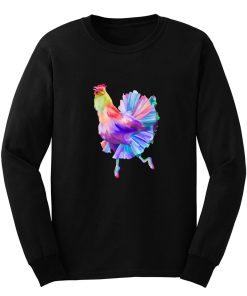 Rainbow Hen Long Sleeve