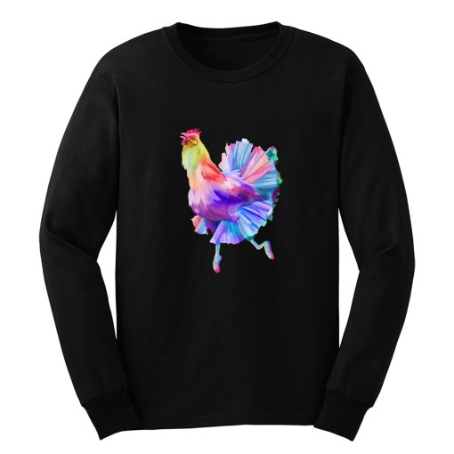 Rainbow Hen Long Sleeve