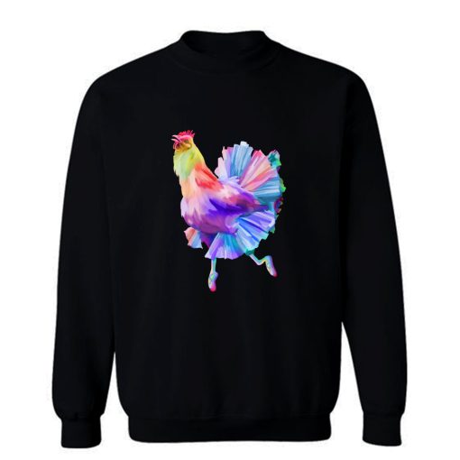 Rainbow Hen Sweatshirt