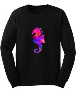 Rainbow Seahorse Long Sleeve