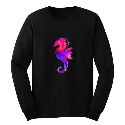 Rainbow Seahorse Long Sleeve