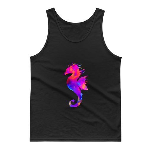 Rainbow Seahorse Tank Top