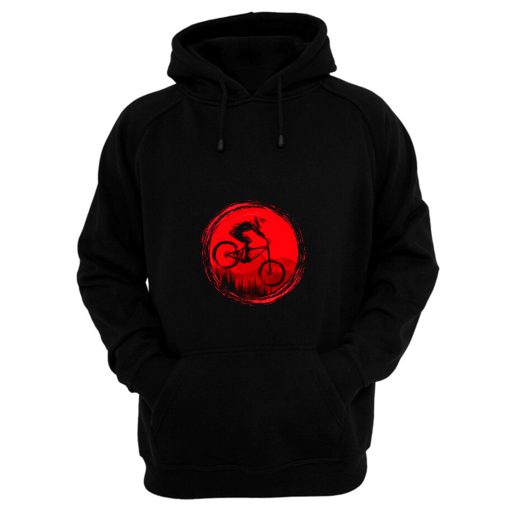 Red Moon Bike Hoodie