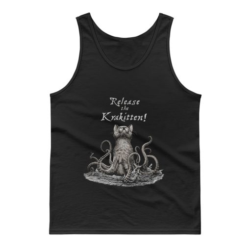 Release The Krakitten Tank Top