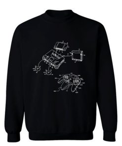 Retro Lineart 64 Sweatshirt