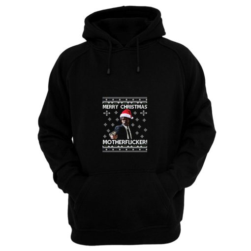 Samuel L Jackson Merry Christmas Motherfucker Pulp Fiction Hoodie