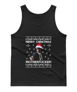 Samuel L Jackson Merry Christmas Motherfucker Pulp Fiction Tank Top