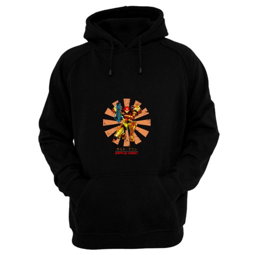 Samus Aran Retro Japanese Hoodie