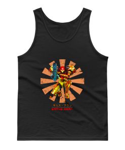 Samus Aran Retro Japanese Tank Top