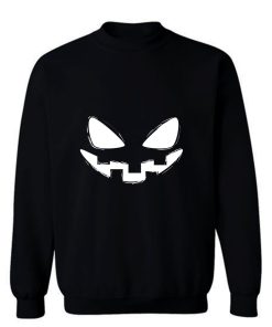 Scary Face Of Monster For Halloween Sweatshirt