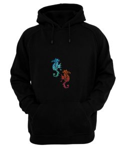 Seahorse Tattoo Duo Hoodie