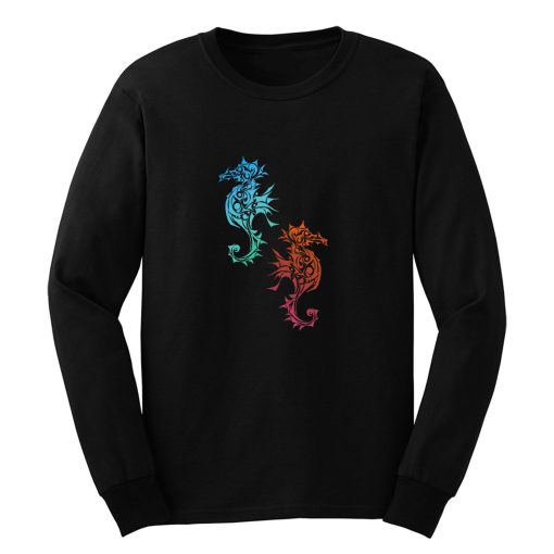 Seahorse Tattoo Duo Long Sleeve