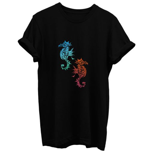 Seahorse Tattoo Duo T Shirt