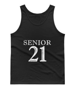 Seniors 21 Class Of 2021 Retro Tank Top