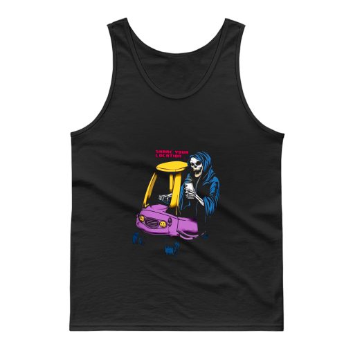 Share Your Location Tank Top