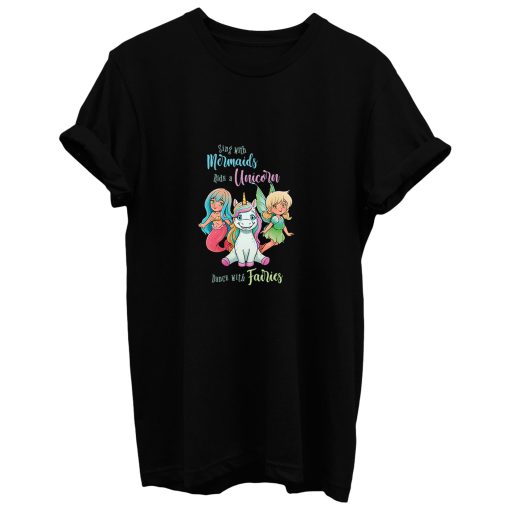 Sing With Mermaid T Shirt