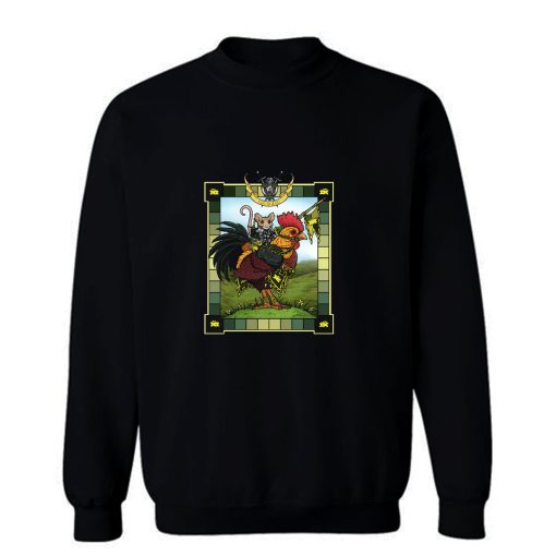 Sir Queso The Mouse Knight Sweatshirt